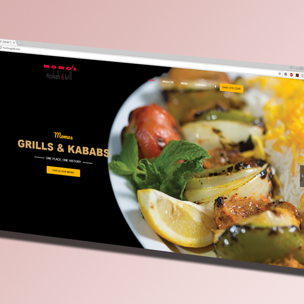Momo's Grills Website and SEO